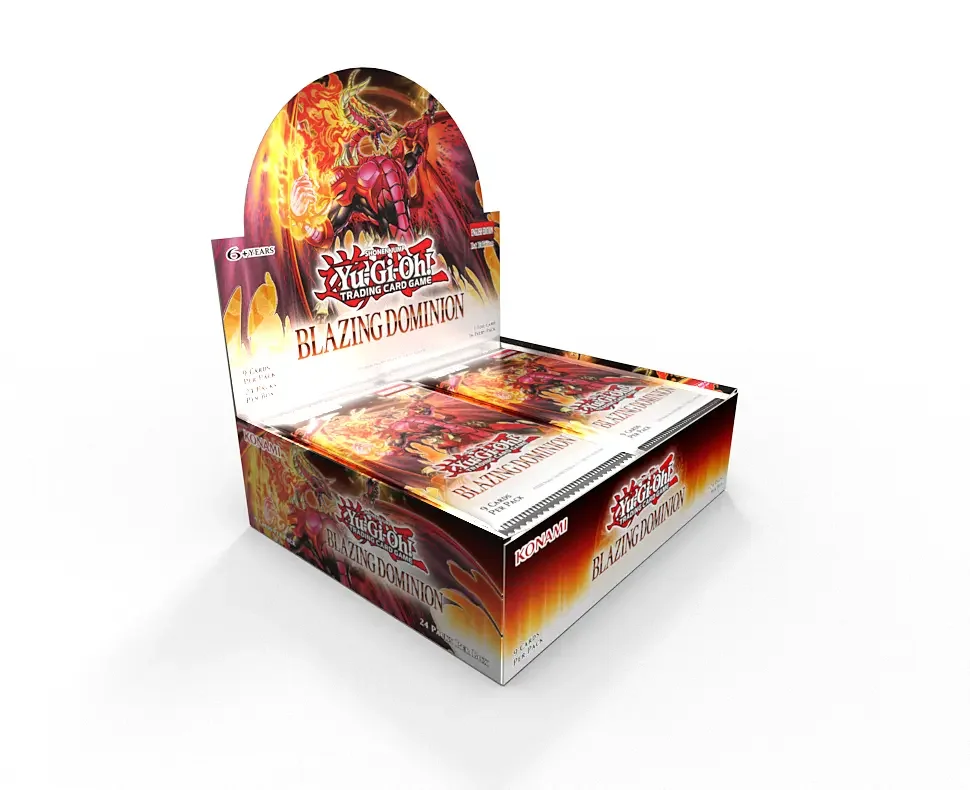 Yu-Gi-Oh! - Blazing Dominion - Booster Box — PenguinTCG: Toys